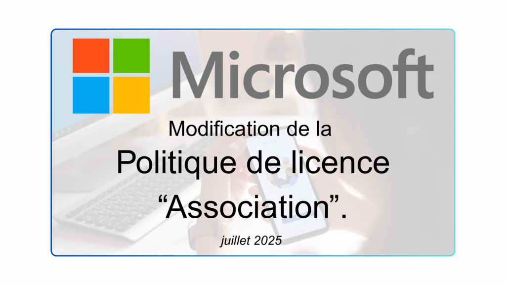 Modification politique licence association